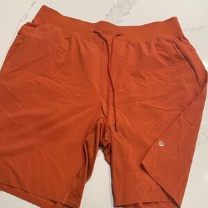 lululemon athletica Men's Rust Athletic Shorts